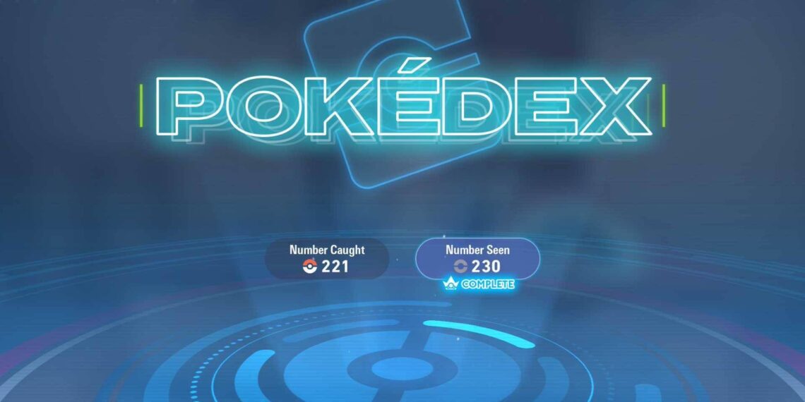 Complete Pokedex for Pokemon Legends: Z-A