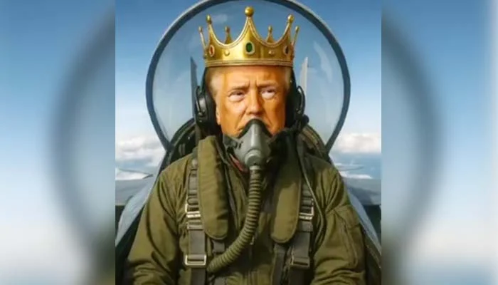 US President Responds to Protests with AI-Generated 'King Trump' Jet Video