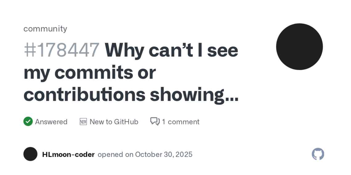 Why Aren't My Commits Showing Up on My GitHub Profile? (How To)