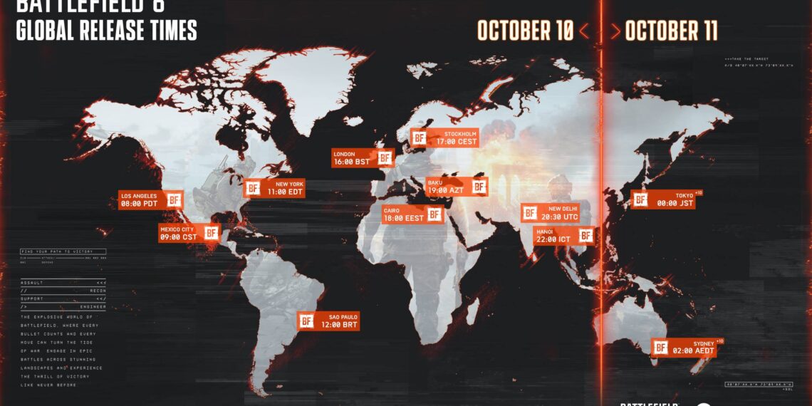 Launching Schedule: When Will Battlefield 6 Be Available?