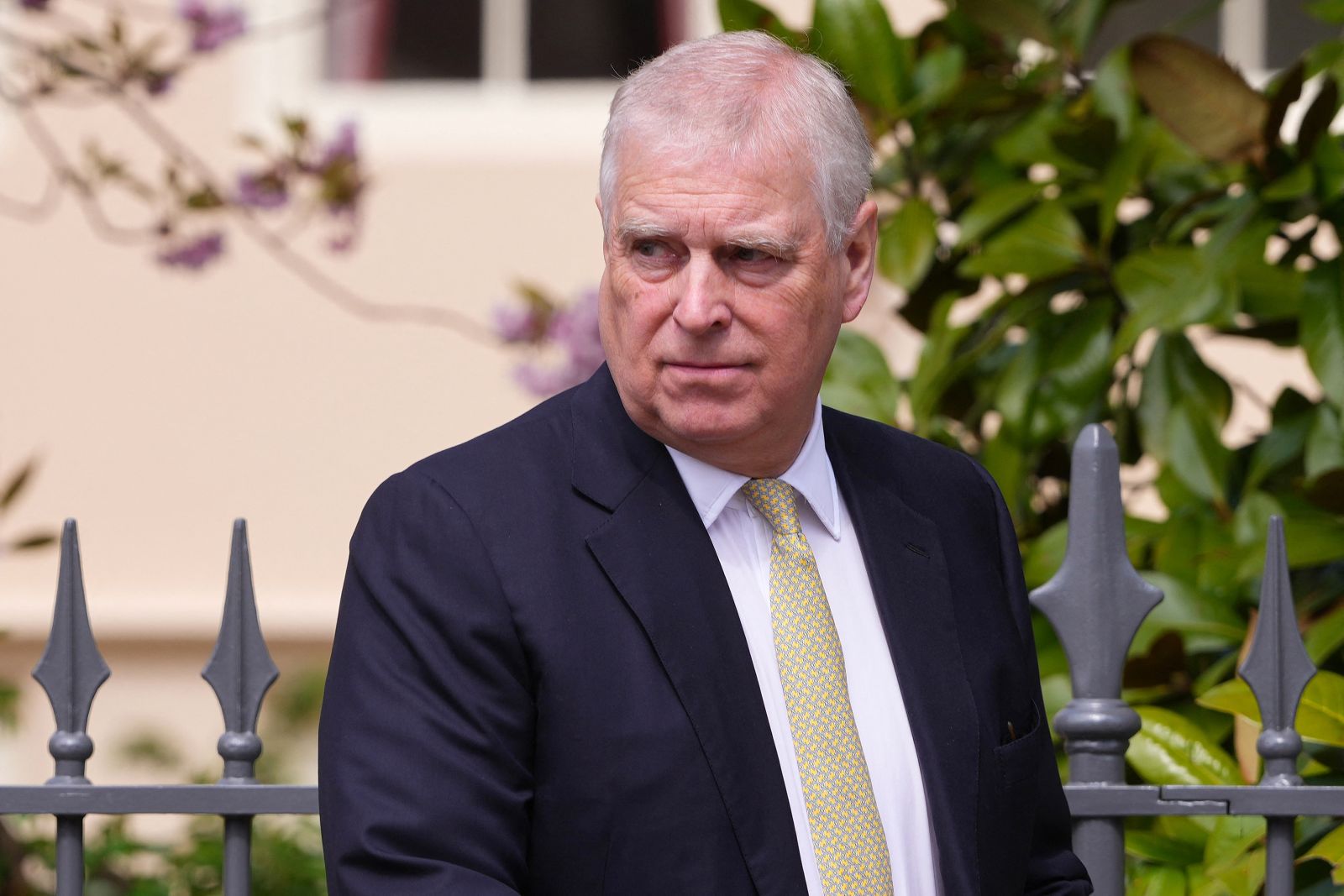 Britain’s Prince Andrew (Photo by Kirsty Wigglesworth / POOL / AFP)