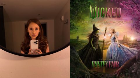 Ariana Grande returns to Brunette with a Wicked-inspired Instagram reveal