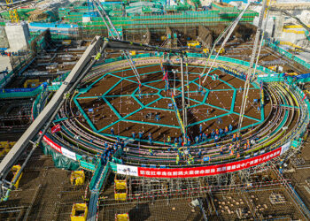 China Starts Construction of First Hualong One Reactor with Cooling Tower
