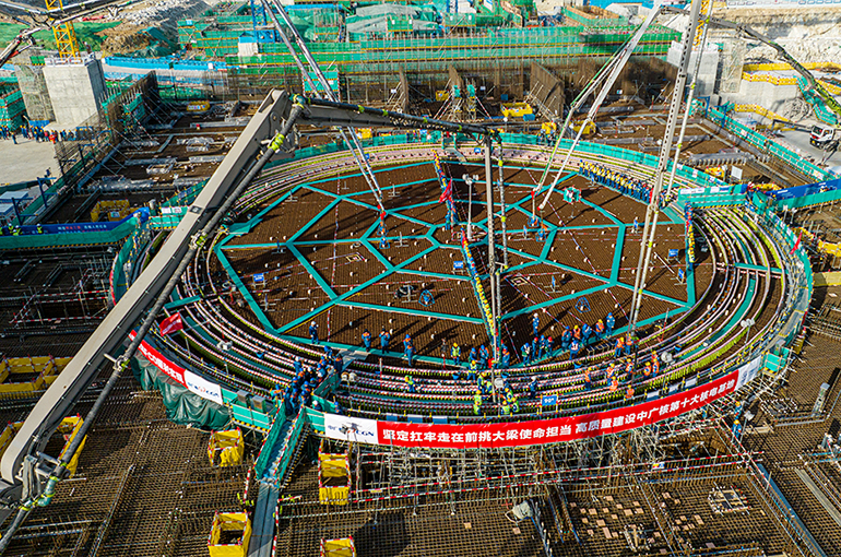 China Starts Construction of First Hualong One Reactor with Cooling Tower