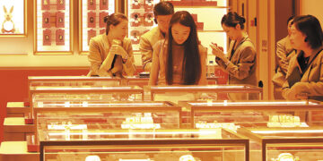 Chinese Jewelers Drop as Gold Tax Breaks End