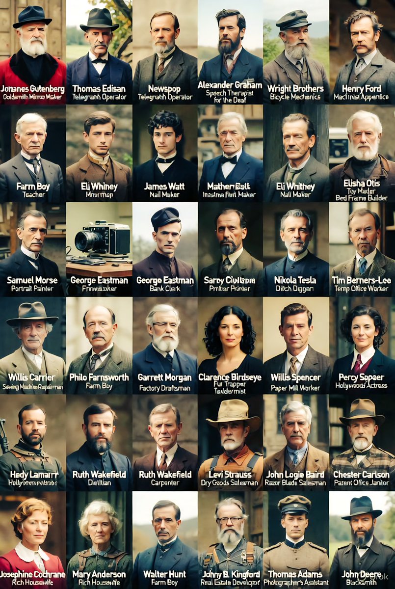 Early Jobs of Famous Inventors