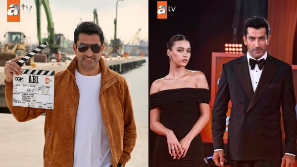 First Photo from Set of Kenan İmirzalıoğlu & Afra Saraçoğlu’s “A.B.İ”