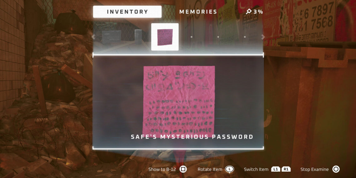 How to Find the Stray Safe Code in The Slums