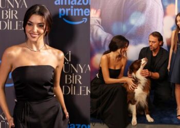 Hande Erçel Celebrates Birthday on Set With Heartwarming Surprise
