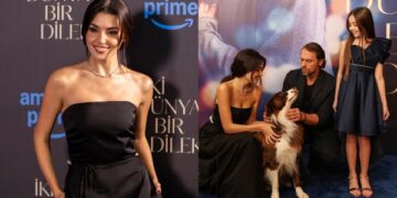 Hande Erçel Celebrates Birthday on Set With Heartwarming Surprise