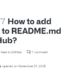 How To Add Images to Your GitHub Repository
