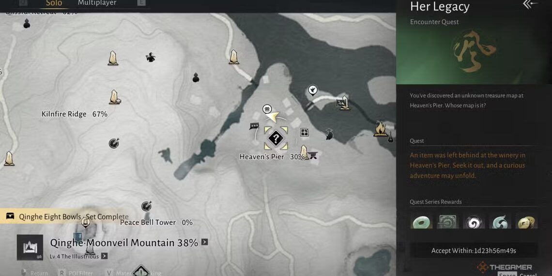 How To Complete The Her Legacy Lost Chapter Quest in Where Winds Meet