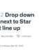 How to Align Dropdown Button Bottom with GitHub Star Button
