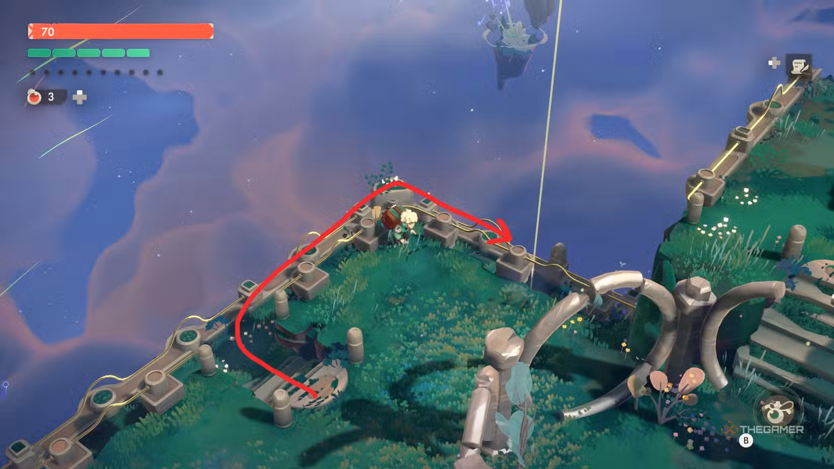 How to Complete a Hidden Treasure in Aeolia in Moonlighter 2