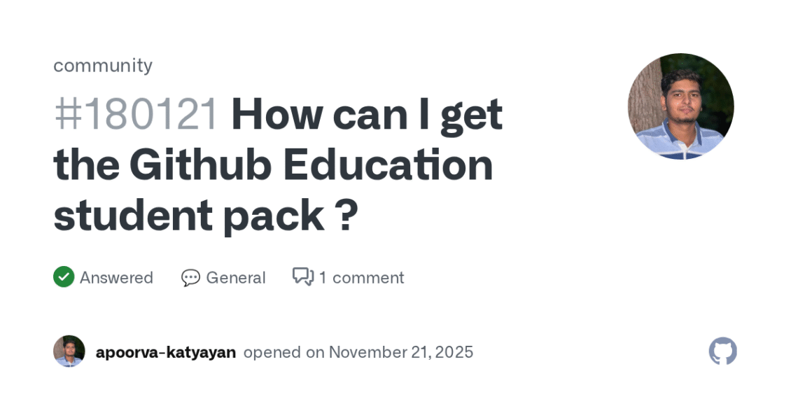 How to Get Your GitHub Education Student Pack and Access Free GitHub Foundations