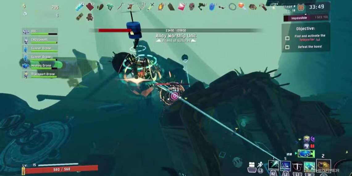 How to Play as Operator: Completing & Solving in Risk of Rain 2