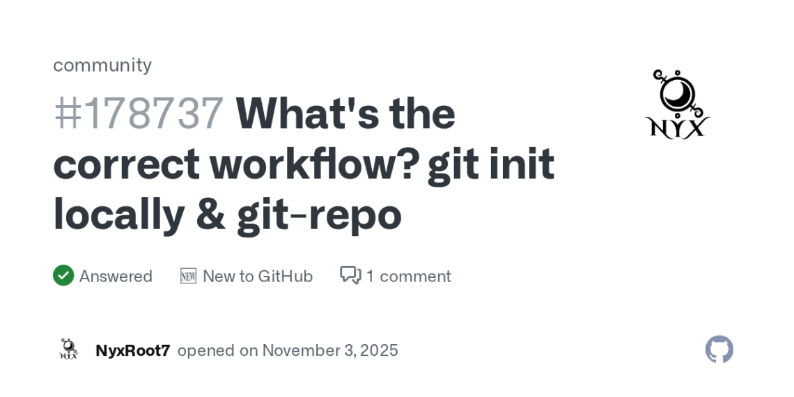 How to Properly Set Up GitHub Remotes for Local Projects