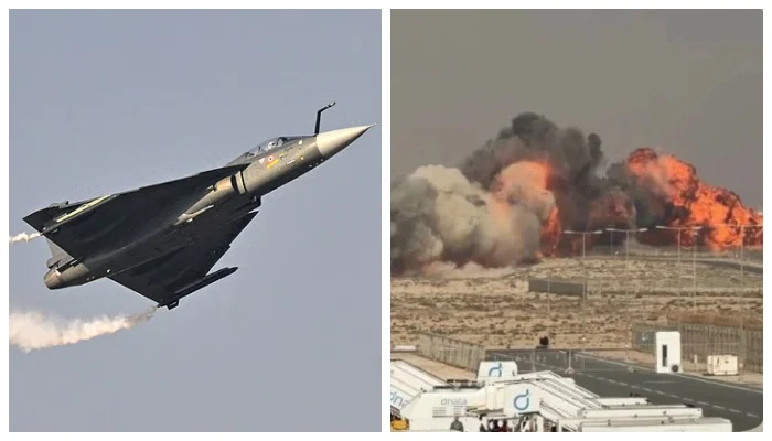 India’s Tejas Jet Crash at Dubai Airshow Sparks Oil Leak Rumors