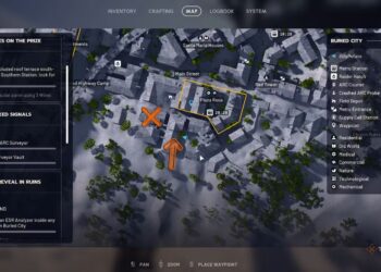 Secluded Roof Terrace in Buried City Using Completing and Solving in Arc Raiders