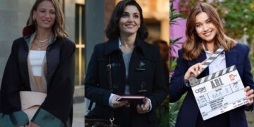 Serenay Sarıkaya, Hande Erçel, and Afra Saraçoğlu as TV’s Strong Lawyer Women
