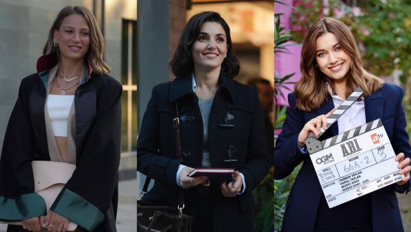 Serenay Sarıkaya, Hande Erçel, and Afra Saraçoğlu as TV’s Strong Lawyer Women