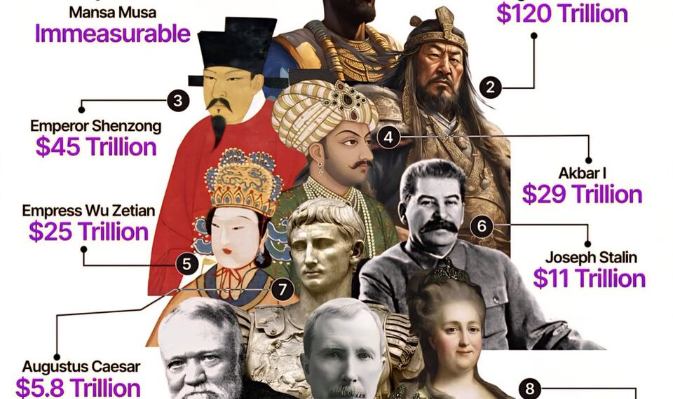 Richest People to Ever Live on Earth