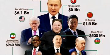 10 Richest World Leaders