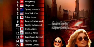 Top 20 Most Luxurious Cities in the World