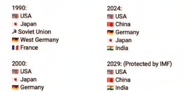 The Top Five Largest Economies in the World: