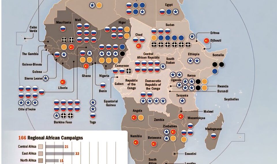 Regional Map of Disinformation in Africa