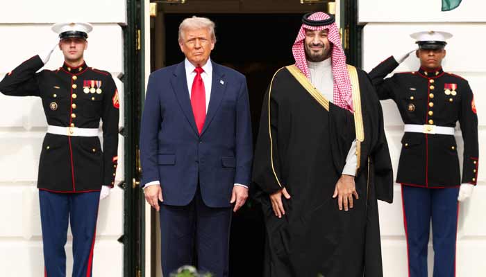 Trump welcomes Saudi crown prince in lavish, deal-focused visit