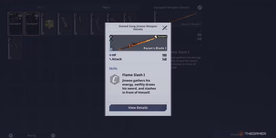Weapon Skill Tree Upgrades in Solo Leveling: Arise Overdrive for Completing and Solving