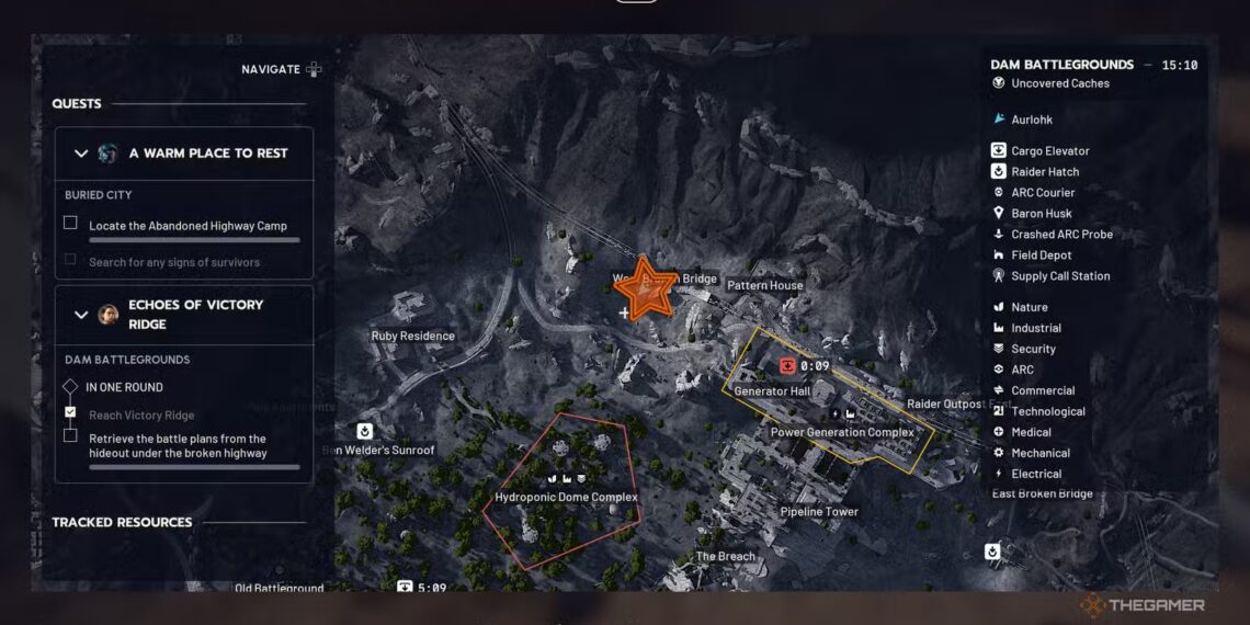 Where To Find the Victory Ridge Raider Camp in Arc Raiders