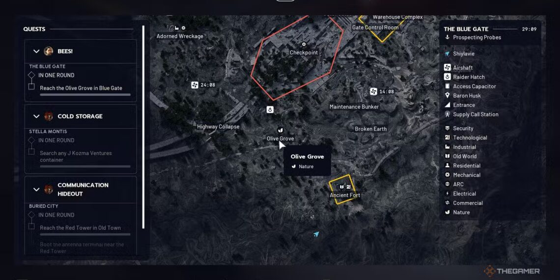 Where to Find the Beehive in the Olive Grove in Arc Raiders