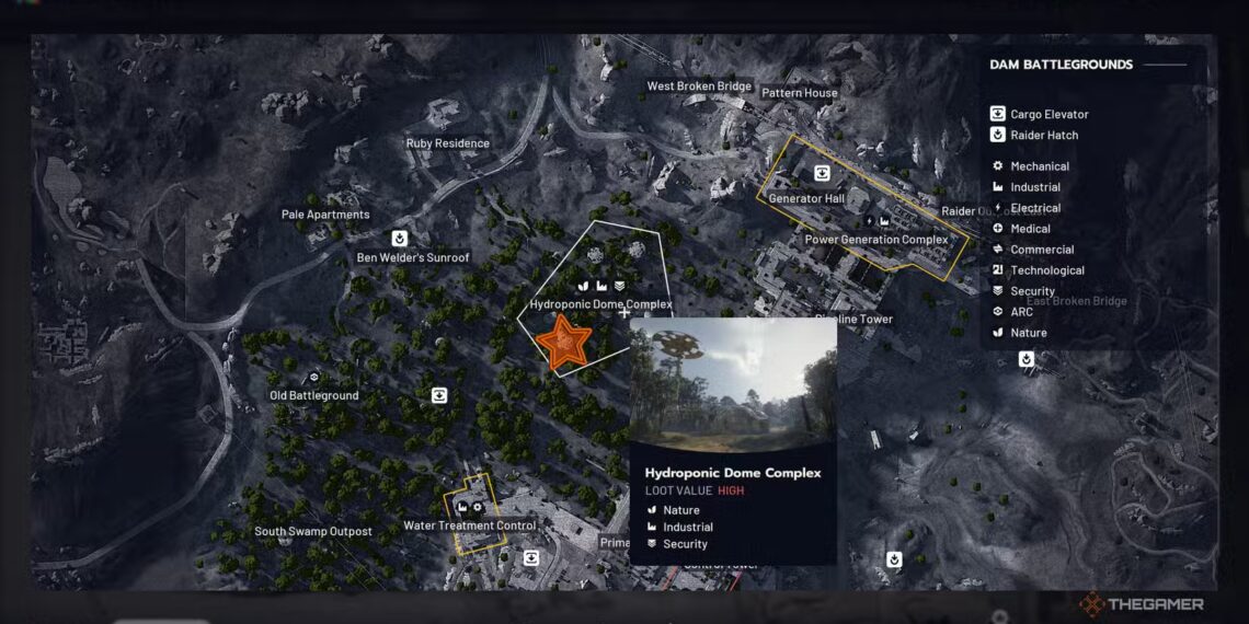 Which Hydroponic Dome Has the Data Archives in Arc Raiders?