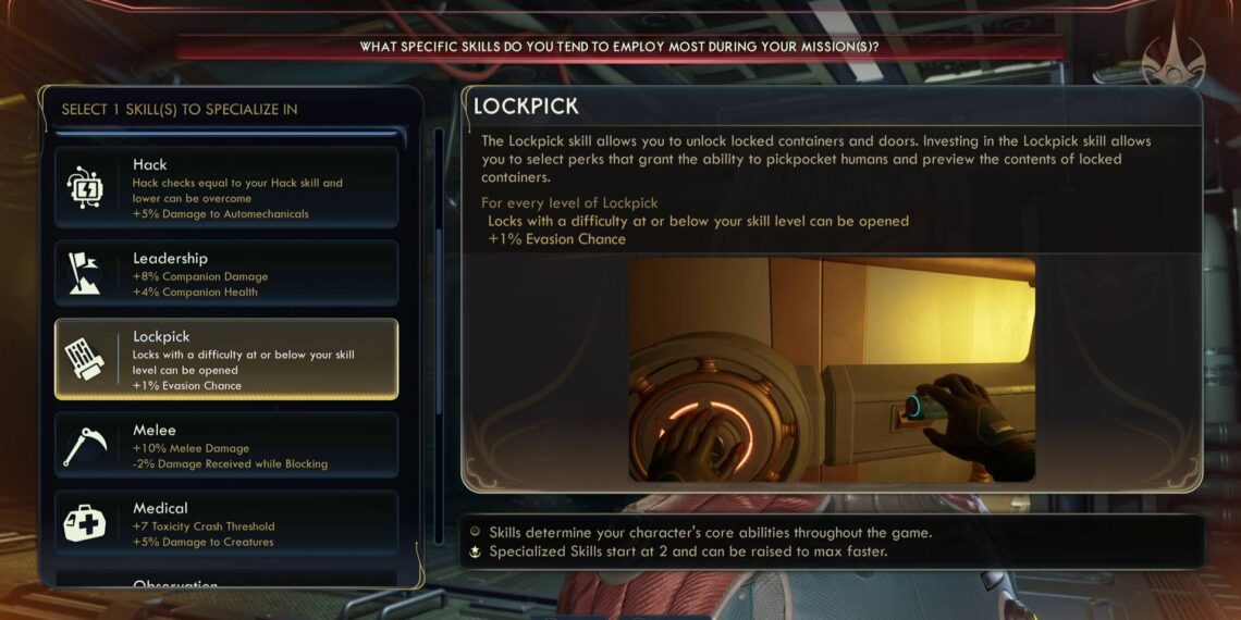 Top Skills for Outer Worlds 2