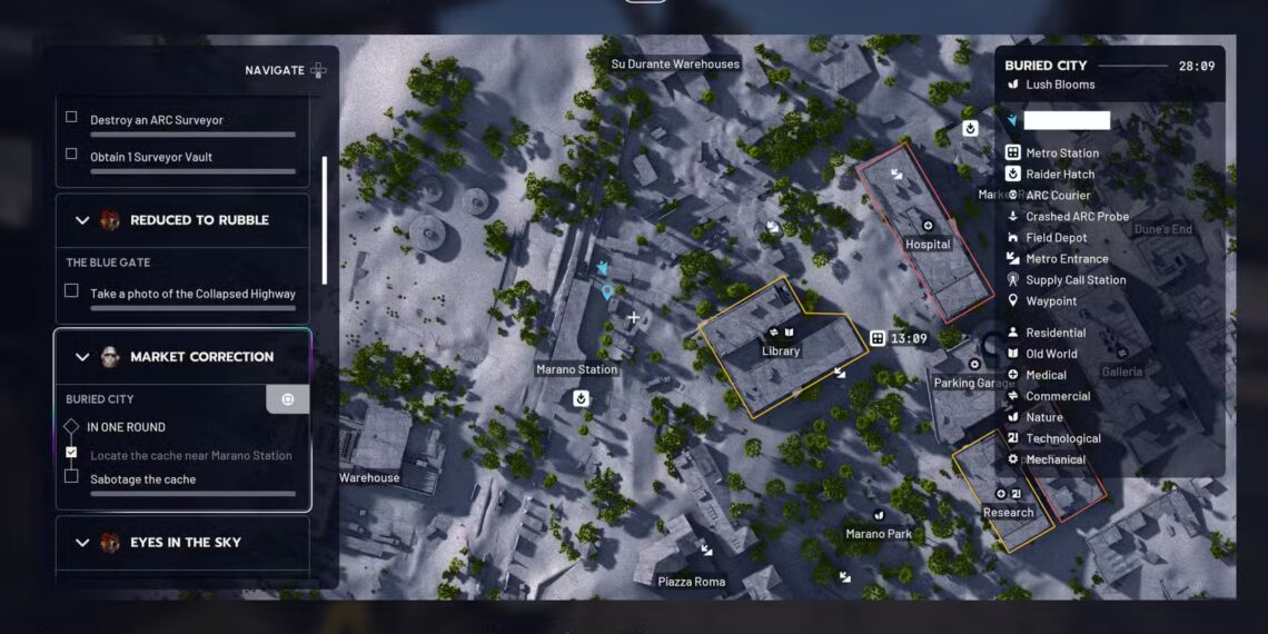 ARC Raiders Market Correction Mission: Cache Location Guide