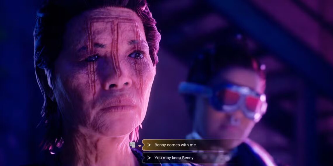 Should Benny Align with the Anarchs or the Prince in Vampire: The Masquerade?