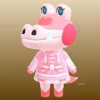 Gayle in Animal Crossing New Horizons.
