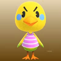 Twiggy in Animal Crossing New Horizons