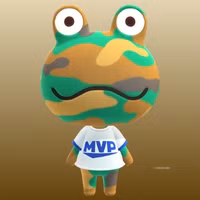 Camofrog in Animal Crossing New Horizons