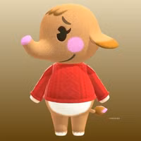 Ellie in Animal Crossing New Horizons
