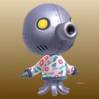 Cephalobot in Animal Crossing New Horizons