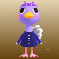 Queenie in Animal Crossing New Horizons