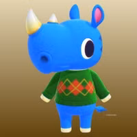 Hornsby in Animal Crossing New Horizons