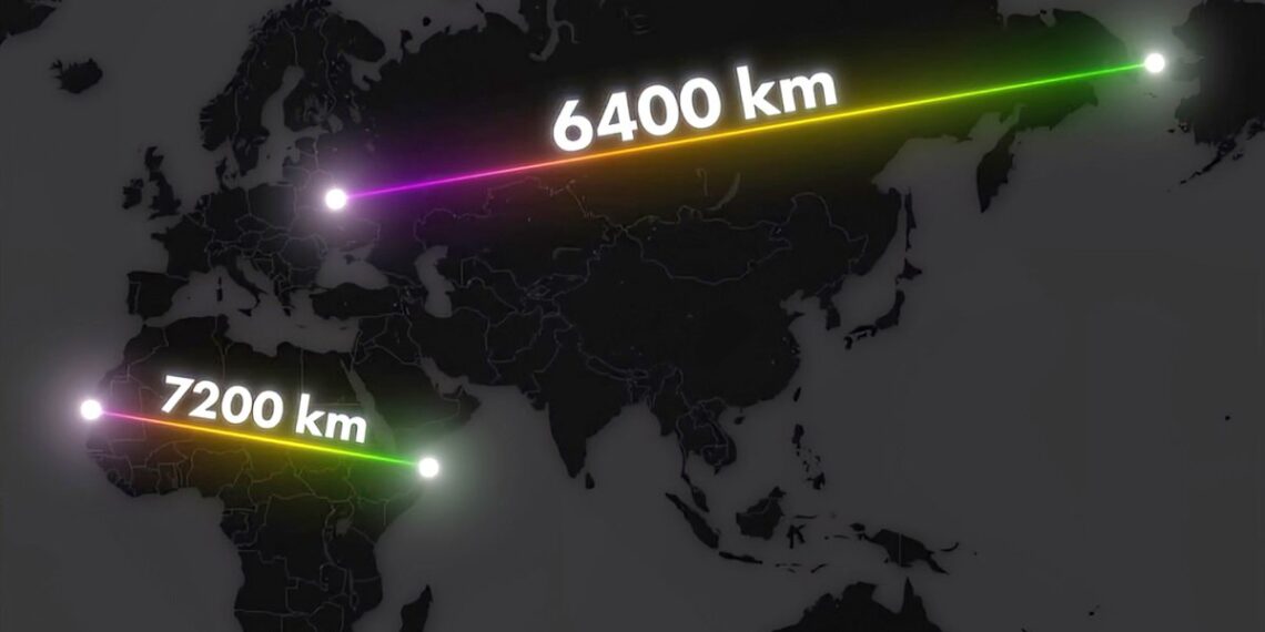 Africa is Wider Than Russia