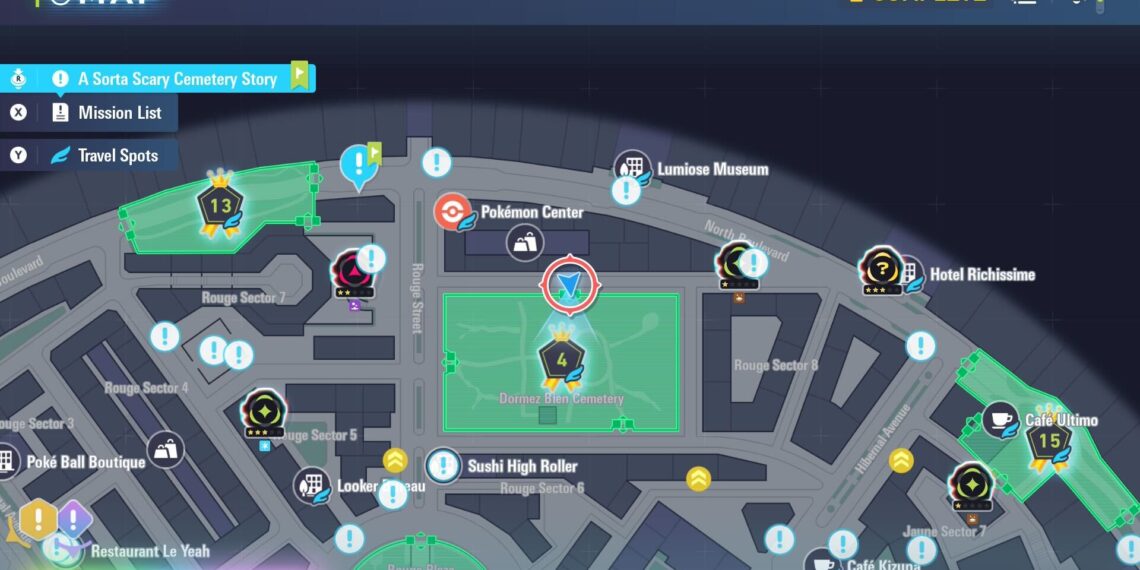 Spooky Cemetery Tale Walkthrough in Pokémon Legends ZA