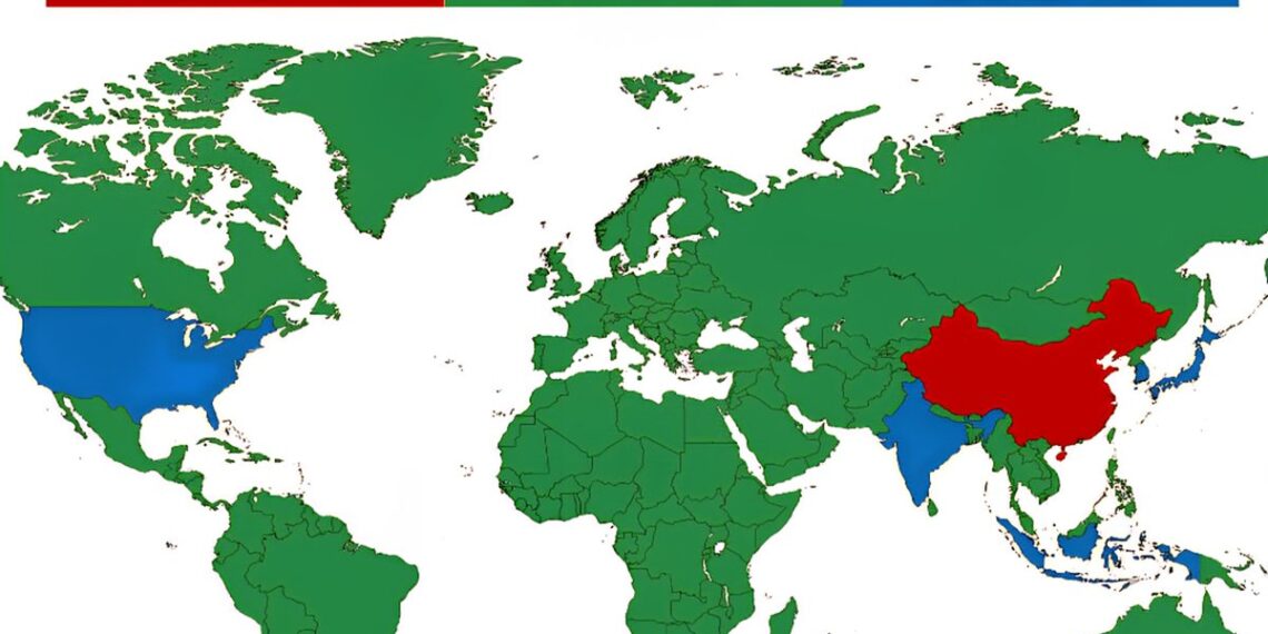 Global Car Production in 3 Equal Slices