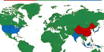 Global Car Production in 3 Equal Slices