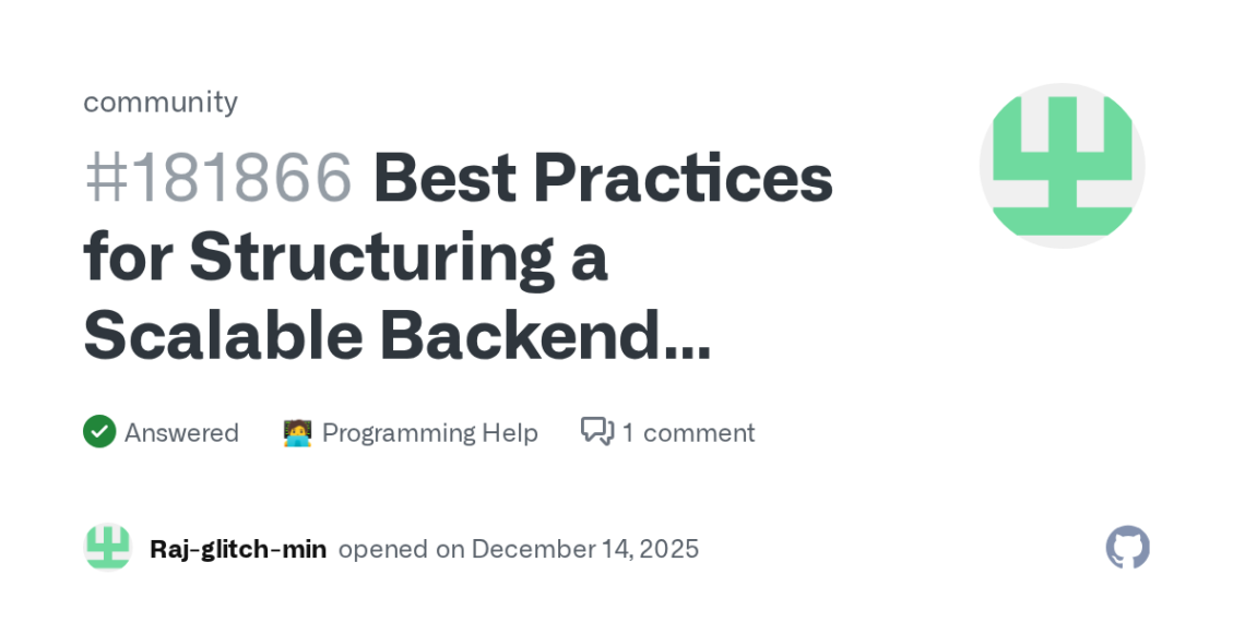 How To Balance Architecture and Abstraction in Your GitHub Projects